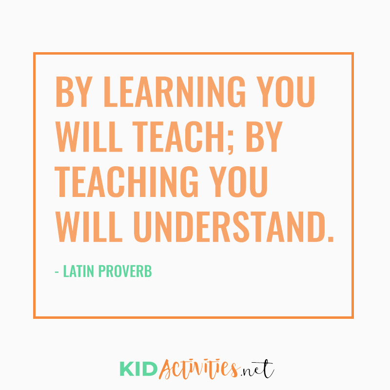 Inspirational Quotes for Teachers (By learning you will teach; by teaching you will understand. - Latin Proverb)
