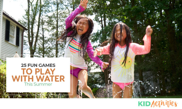 26 Fun Games to Play with Water this Summer | Kid Activities