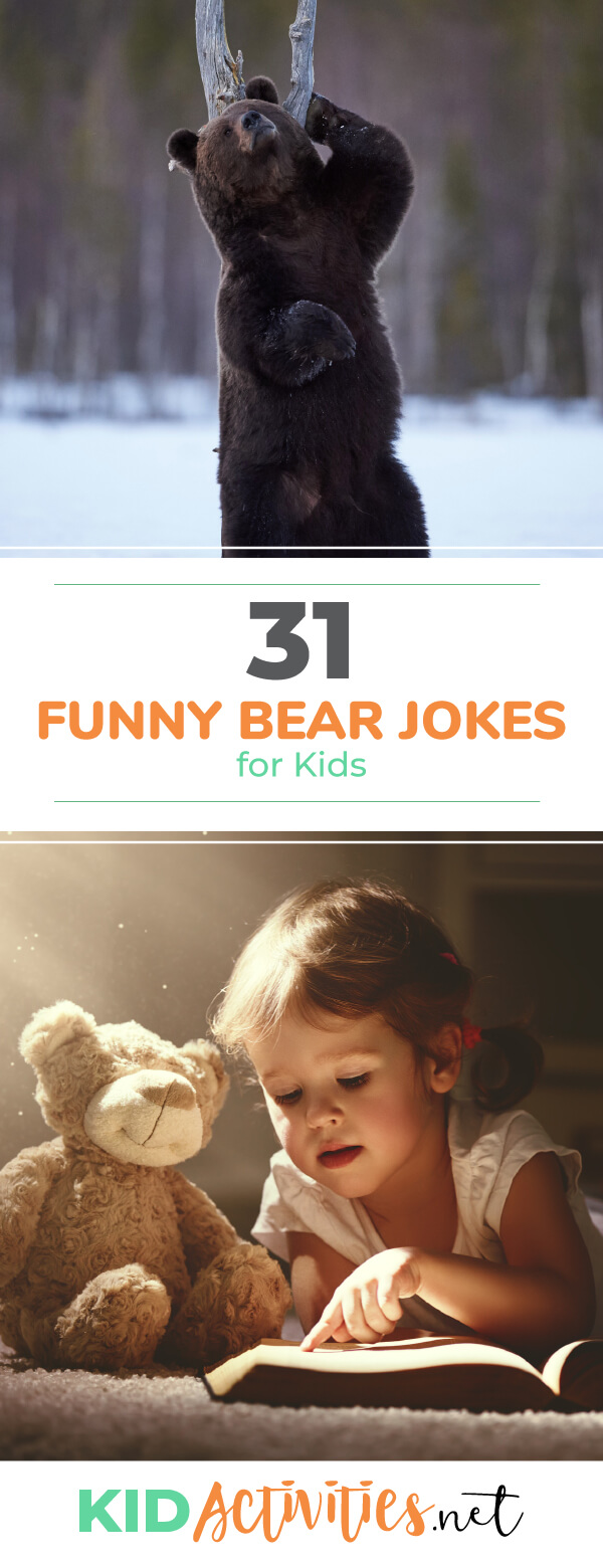 31 Funny Bear Jokes for Kids [Polar Bear Jokes & Koala Bear Jokes]