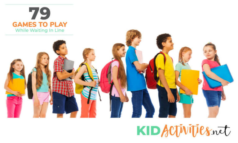 79 Games to Play While Waiting In Line - Kid Activities