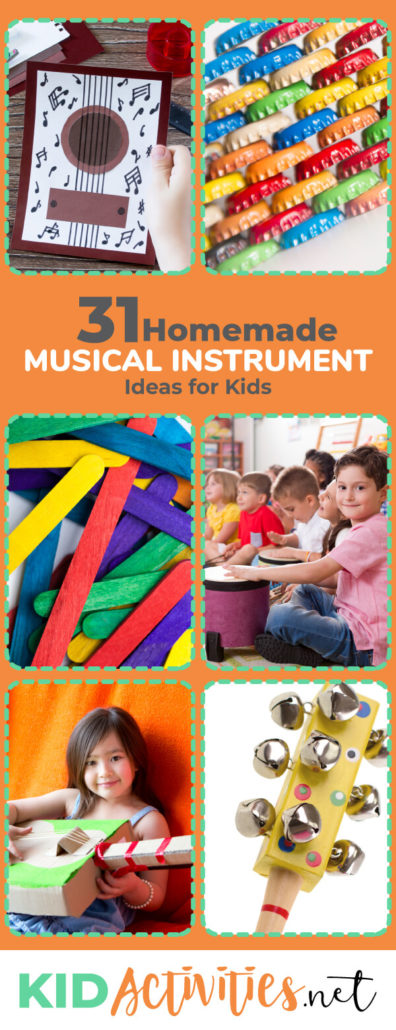 31 Homemade Musical Instruments Easy