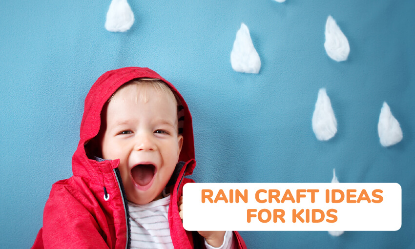 A collection of rain game ideas for kids. 