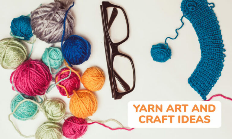 17 Fun Yarn Crafts for Kids | Yarn Games and Activities | Kid Activities