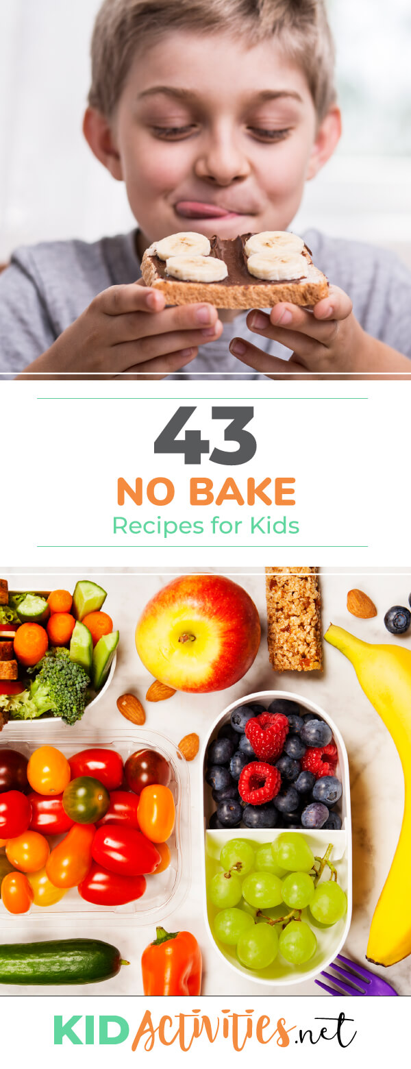 43 No Bake Recipes for Kids