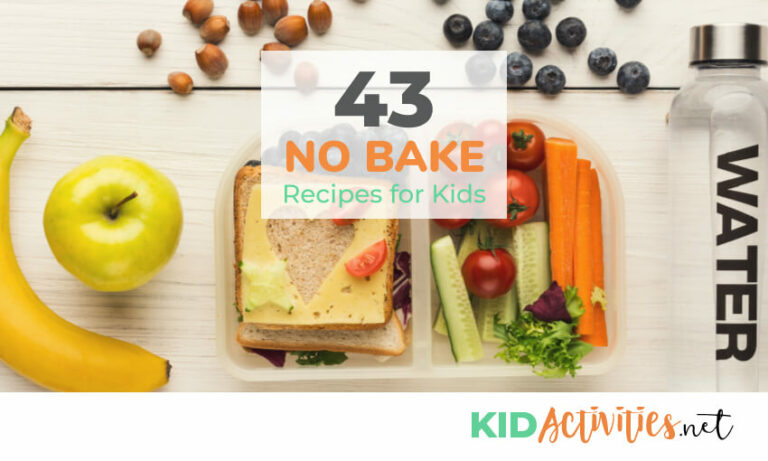 43 No Bake Recipes for Kids