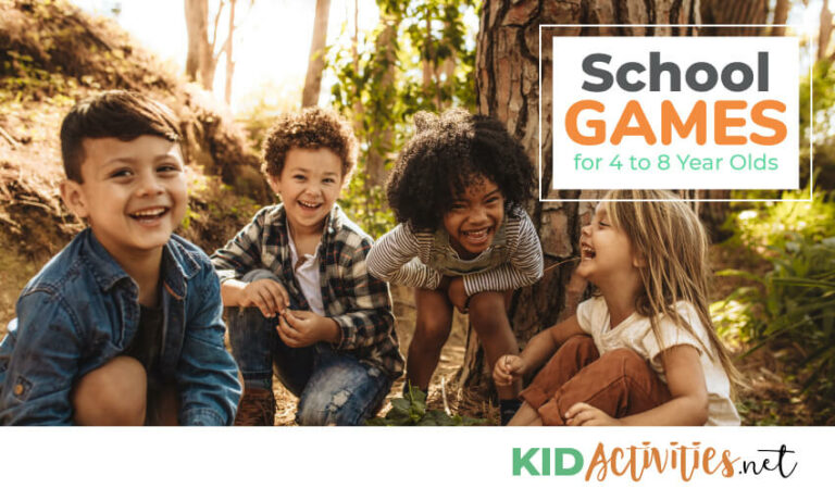 45 Fun School Games for 4 to 8 Year Olds