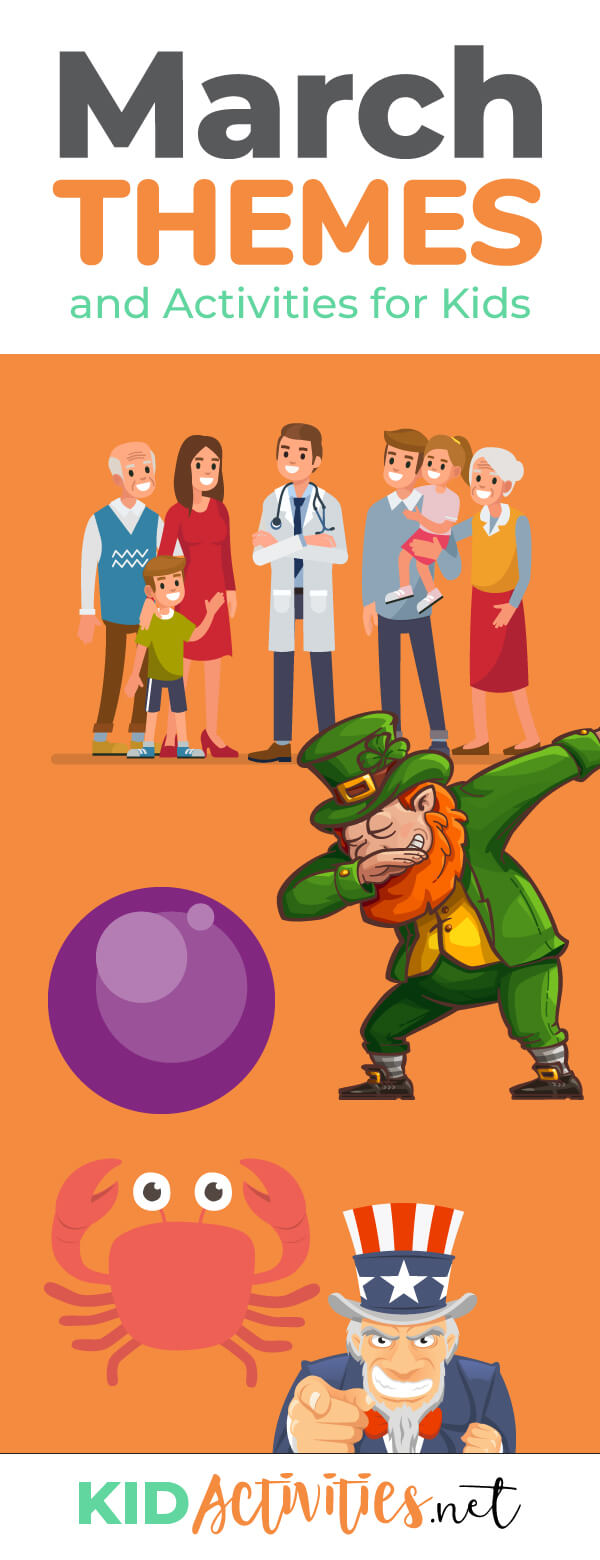 March Themes And Activities For Kids Kid Activities March Themes And Activities For Kids Kid Activities