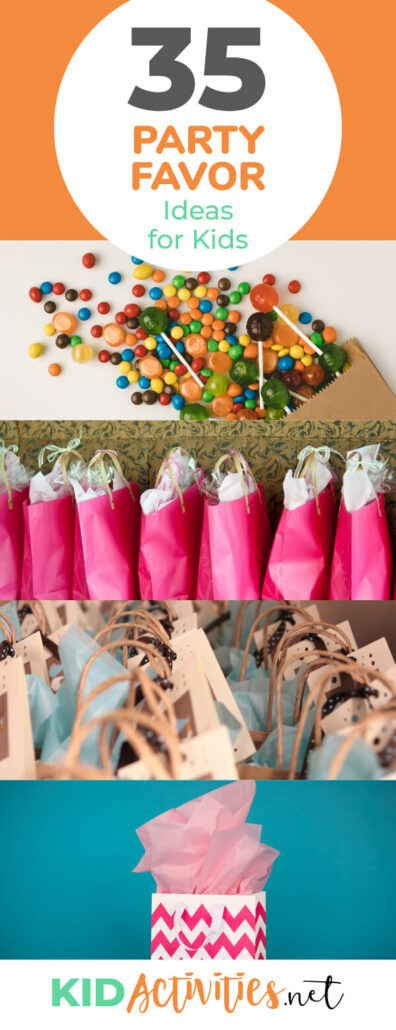 kids birthday favor ideas