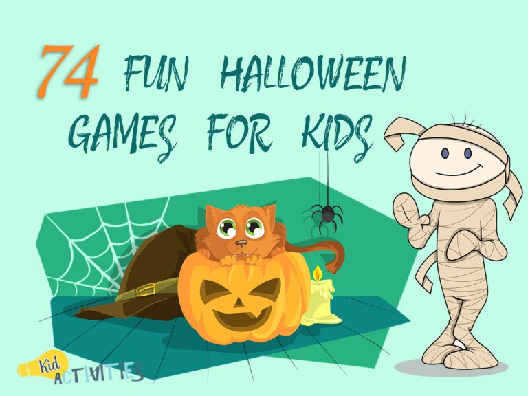 74 Fun Halloween Games For Kids [Halloween Game Ideas!]