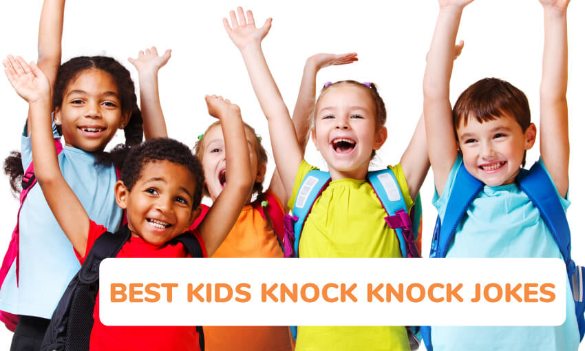 A collection of the best knock knock jokes for kids. 