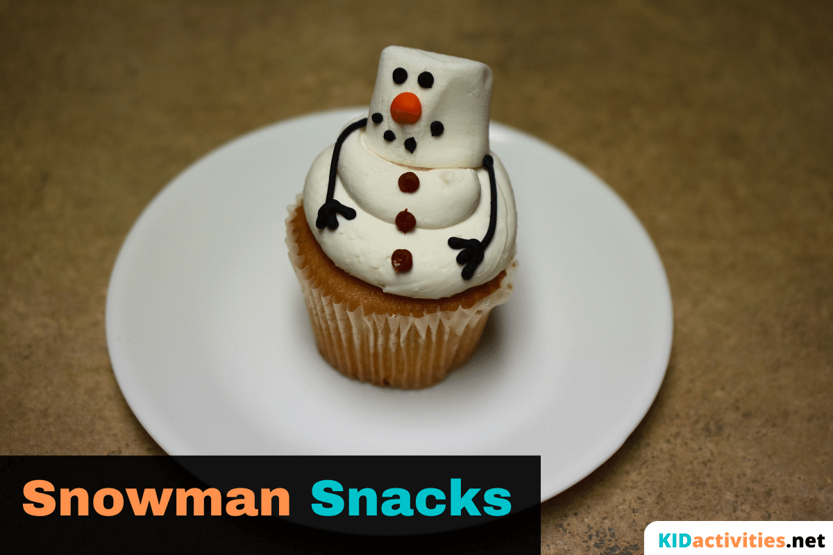 Snowman Snacks for Winter Season