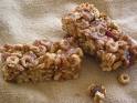 A picture of no bake cheerio bar recipes for kids. 