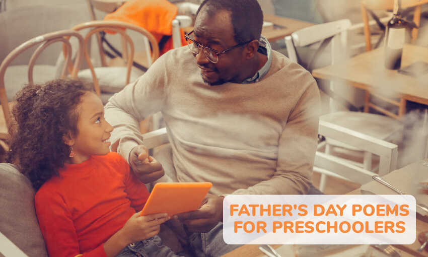 A collection of Father's Day poems for preschoolers. 