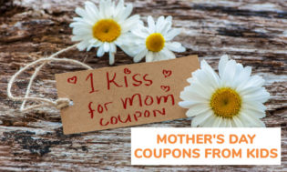 How to make Mother's Day coupons from kids. Coupons are a great and cost effective gift for kids to give to mom this Mother's Day. 