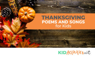 A collection of Thanksgiving poems for kids. A great way to practice literacy and bring in the holiday season. 