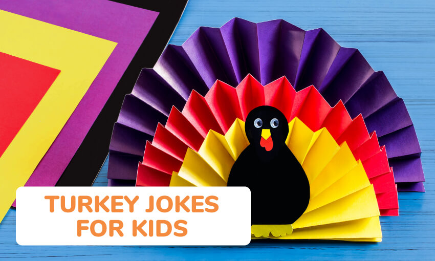 A collection of turkey jokes for kids. 