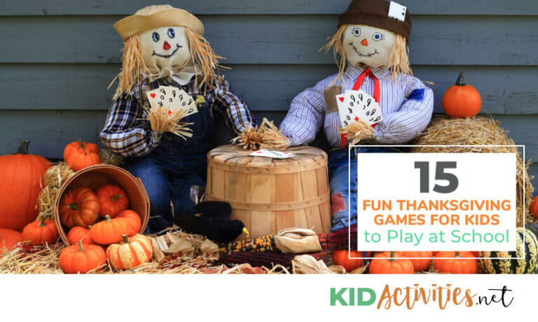 Fun Thanksgiving games to play at school