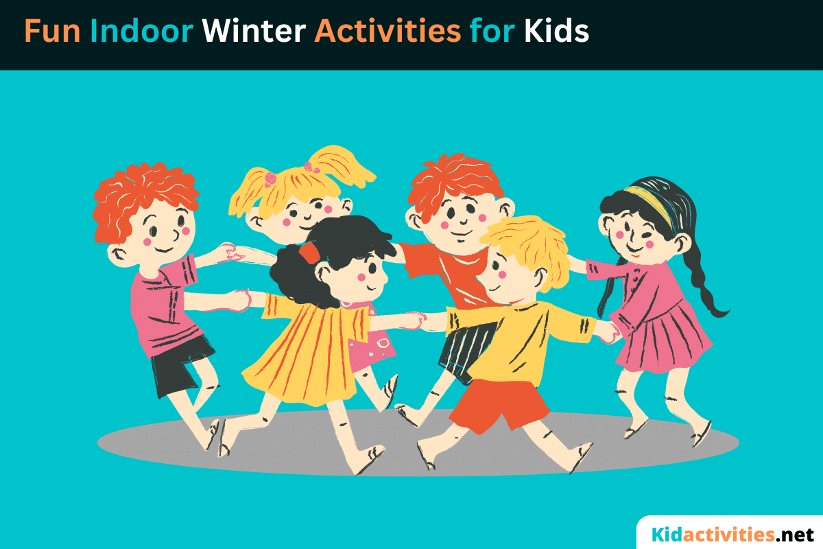 24 Fun Indoor Winter Activities for Kids. Indoor Winter Games