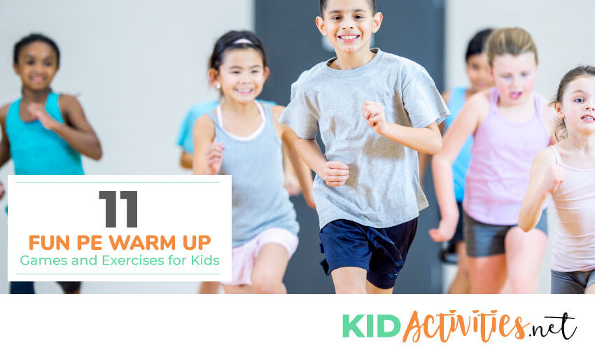 A collection of fun PE warm up games for kids.