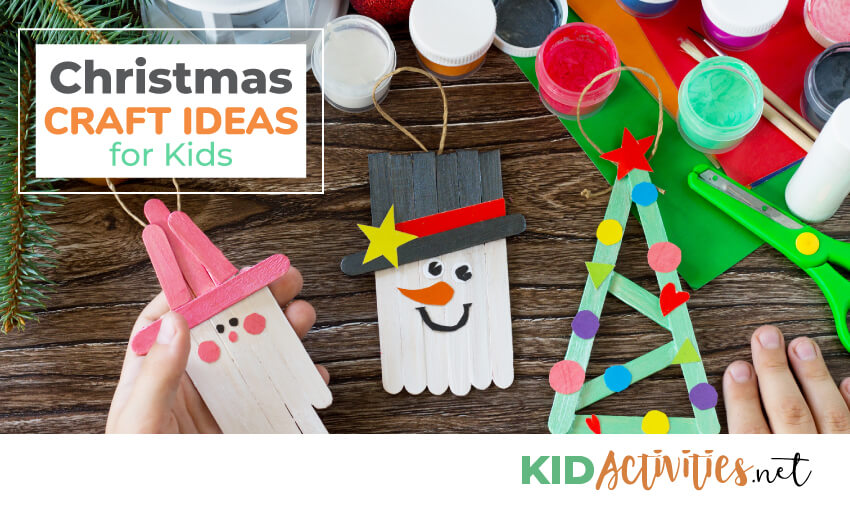 Download 82 Easy Christmas Craft Ideas For Kids At School Kid Activities PSD Mockup Templates