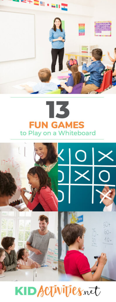 13 Fun Games to Play on a Whiteboard - Kid Activities