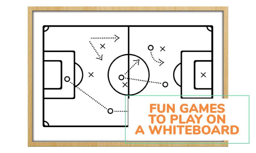 A collection of fun games to play on a whiteboard. 