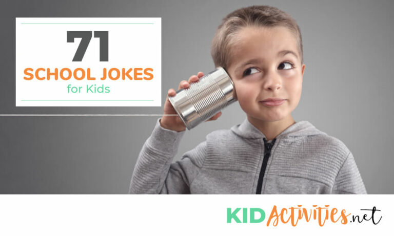 75 Clean Jokes for Kids to Tell at School - Kid Activities