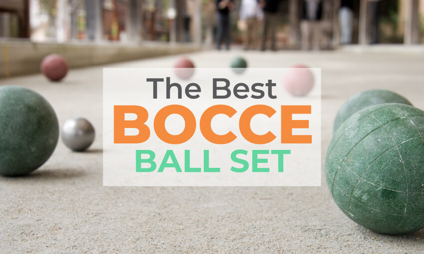 Baden Champions 107mm Bocce Ball Set with Carry Case and Measuring Tape