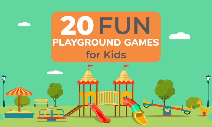 A collection of 20 fun playground games for kids. These playground game ideas include modern and classic games. The kids will enjoy getting outside and having fun.