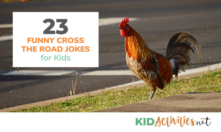 23 Funny Cross the Road Jokes for Kids - Kid Activities