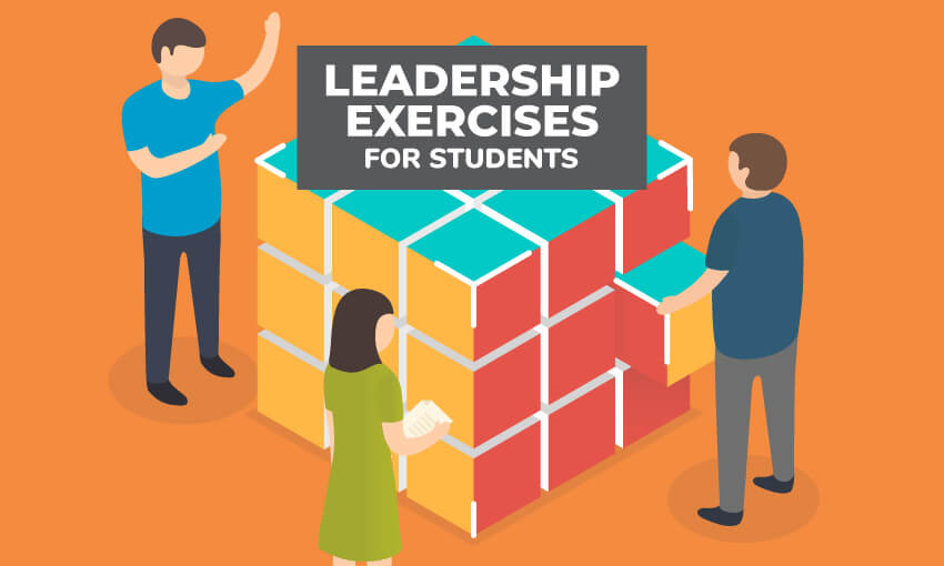 A collection of leadership exercises for students. Facilitate these exercises with your students to help them develop as leaders. 