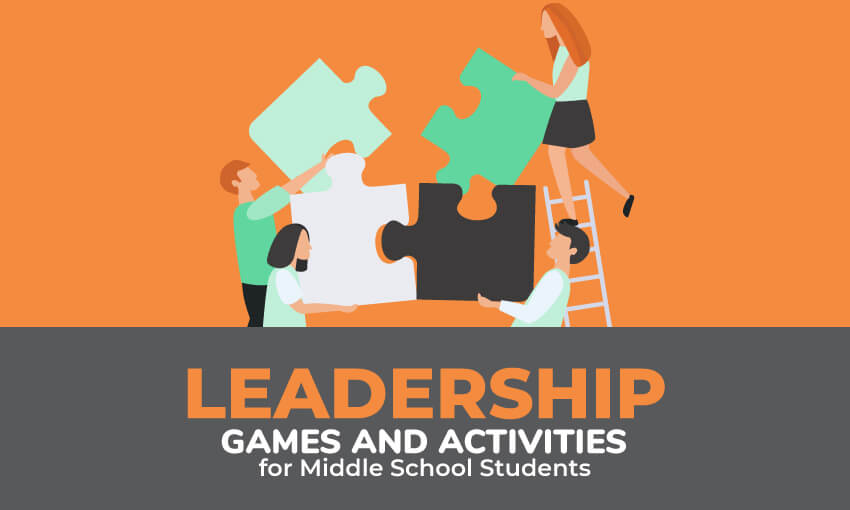 A collection of leadership games for middle school students. Let the kids have while developing important skills to help them become future leaders in whatever capacity they decide. 