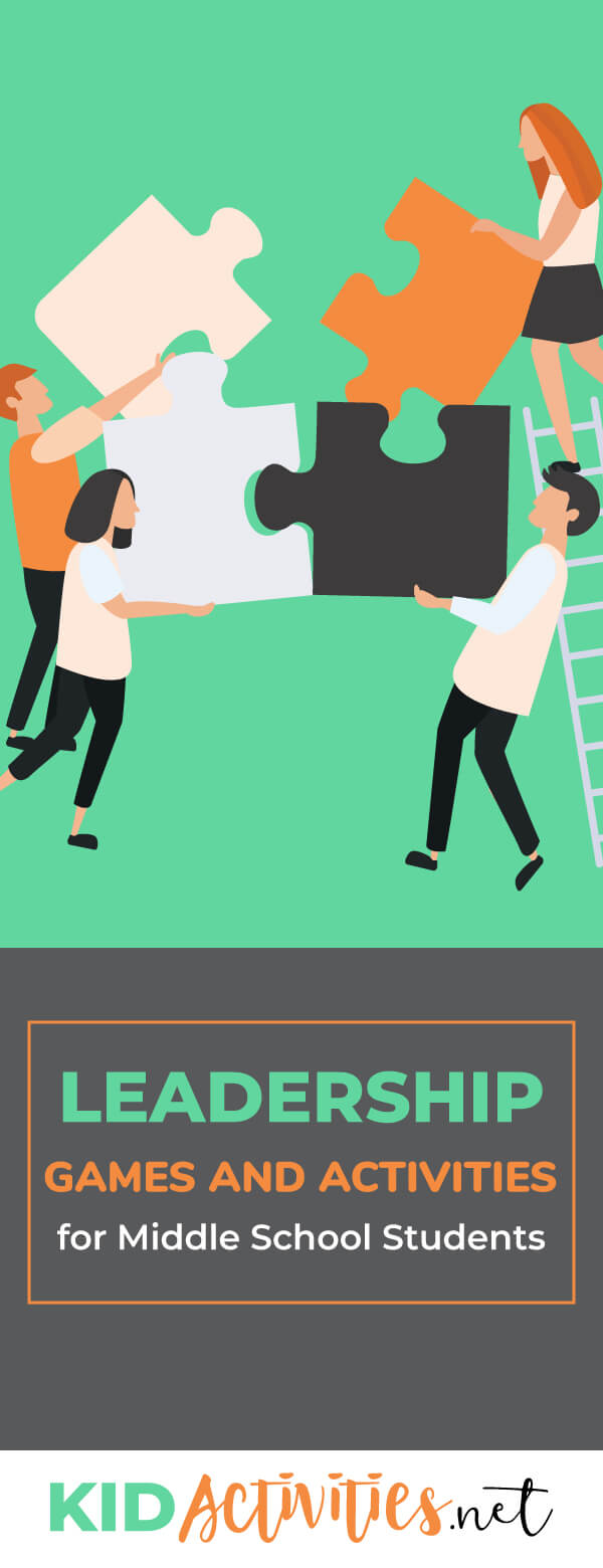 A collection of leadership games and activities for middle school students. Here you will find exercises, lesson plans, games, and many more activities to help develop students leadership abilities. 