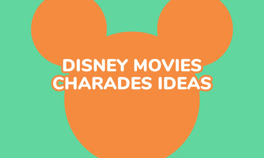 A collection of Disney movies for playing charades. 