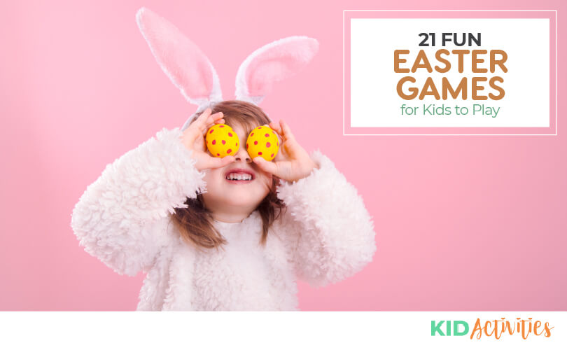 A collection of 21 fun easter games for kids to play.