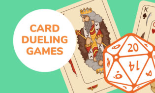 Card dueling games for kids. 
