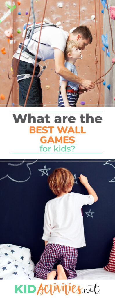 What are the best wall games for kids? We have compiled 14 great games using walls. Ideal for gym class or most rooms with walls. 