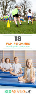 18 Fun PE Games Needing No Equipment