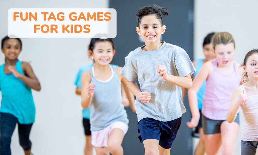 A collection of fun tag games for kids. 
