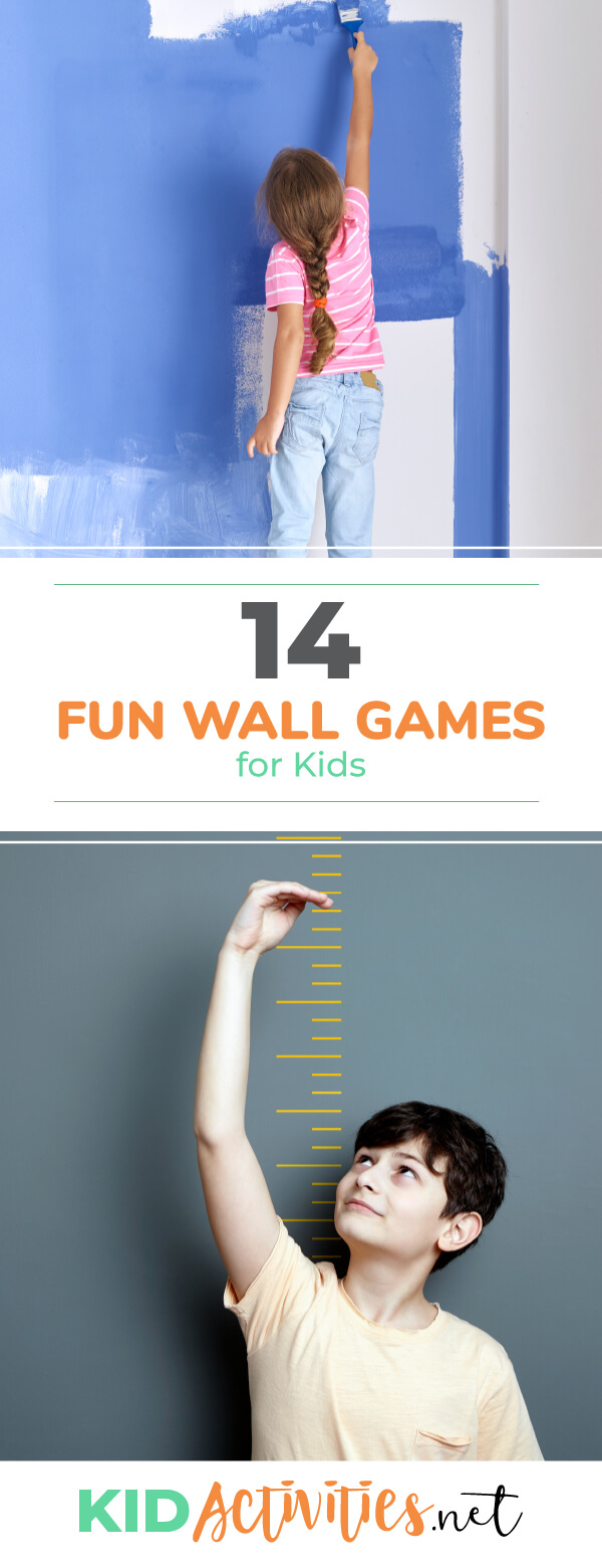 A collection of fun wall games for kids. These games can be great for gym class or any room with a wall. 