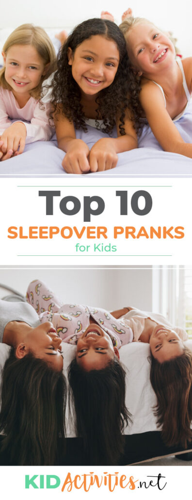 Top 10 Sleepover Pranks for Kids - Kid Activities