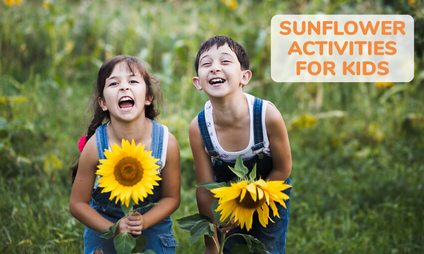 A collection of sunflower activities for kids. Great for the classroom or at home. 
