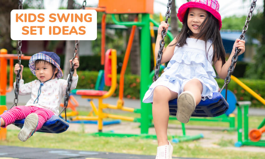 Best Swing Sets For Small Yards Kid Activities