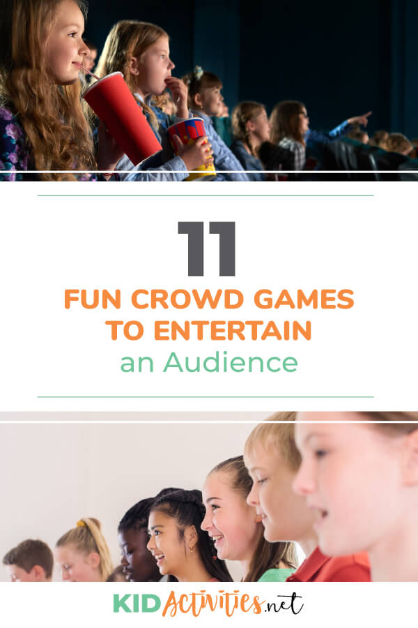 A collection of fun crowd games to entertain an audience. 