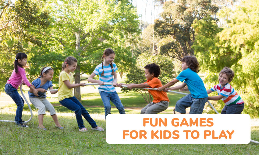 50 Fun Games To Play With Friends Kid Activities