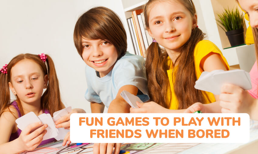 A collection of fun games to play with friends when bored. 