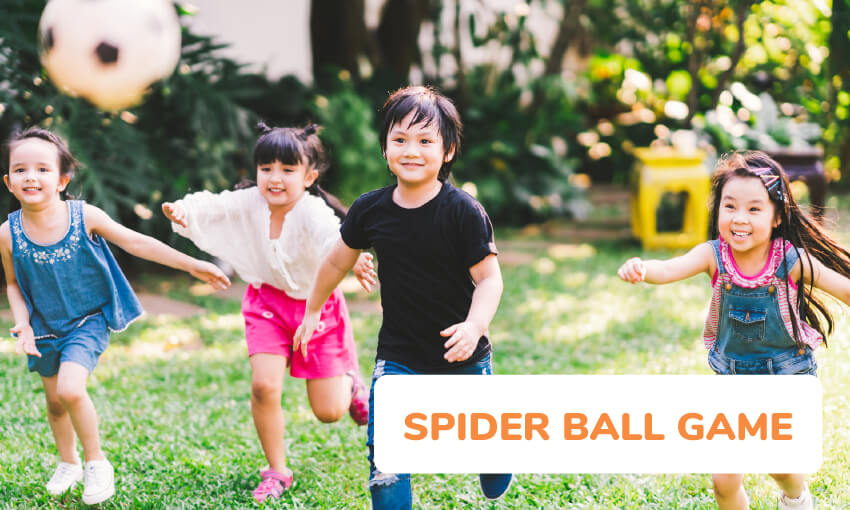 Learn how to play the game spider ball. 