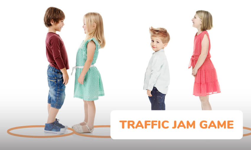 Instructions on how to play traffic jam. 