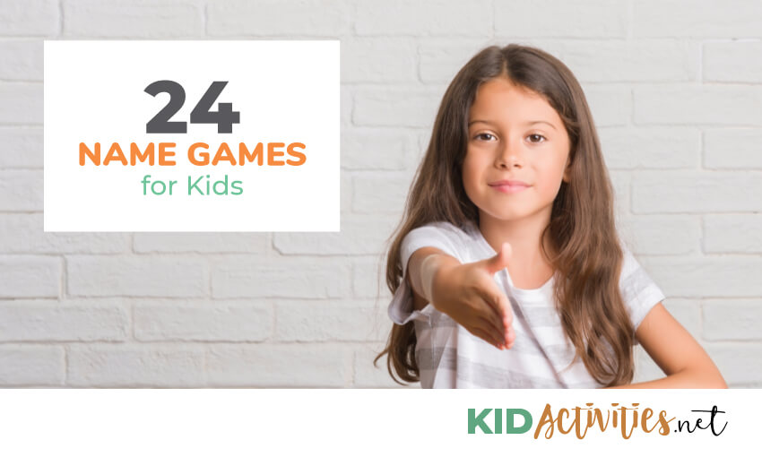 25 Name Games for Kids