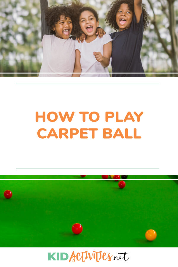 Carpet Ball Game Game Rules And Instructions Kid Activities